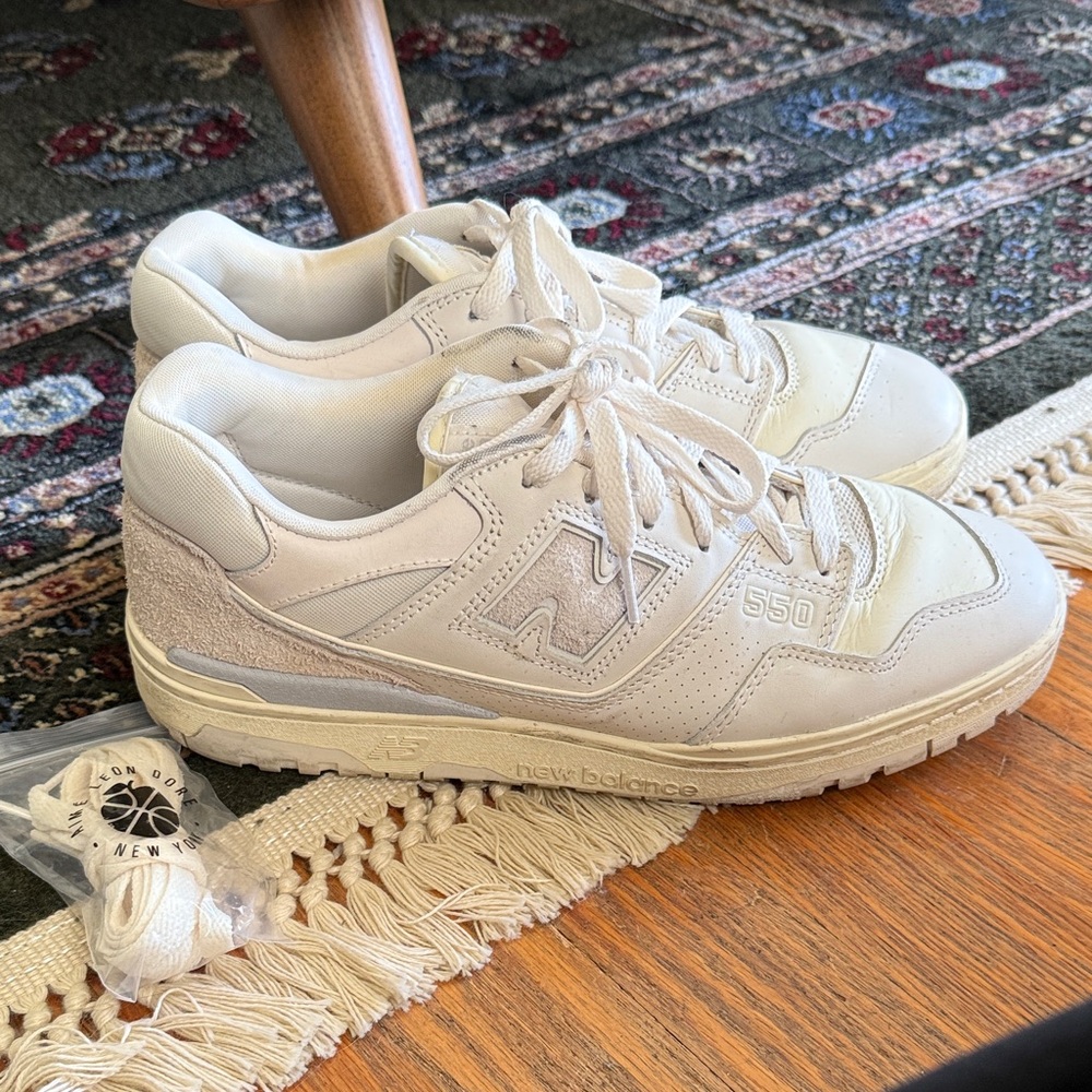 New Balance 550 Aime Leon Dore White Leather